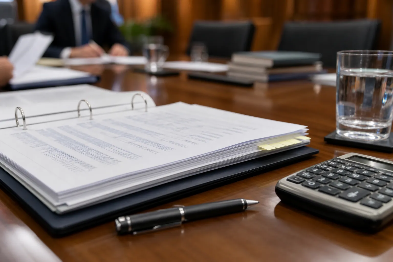 Audit-ready board packet binder and reporting documents for 1937 Act reporting